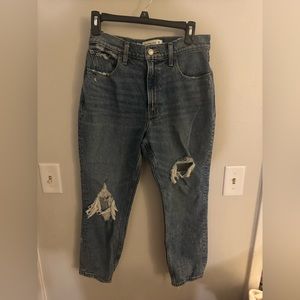 Abercrombie & Fitch high rise mom jeans